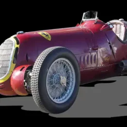 autosport met de Alfa Romeo in de Mille Miglia